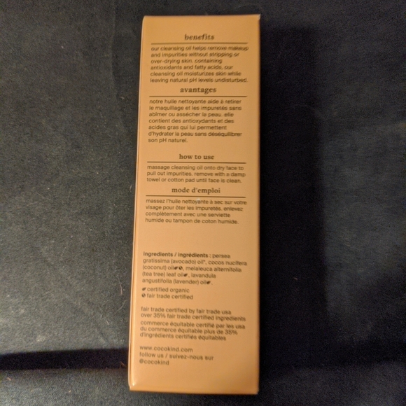 π₯4/$15 Cocokind Facial Cleansing Oil 2 oz Gentle Cleanser All Skin Types Vegan - Picture 6 of 10